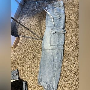 American Eagle Denim Cargos
